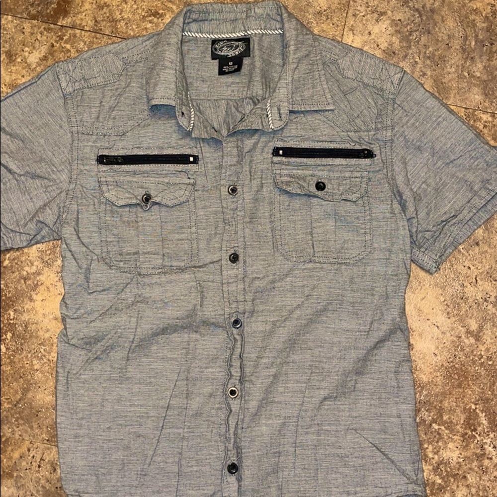 First wave button down boys